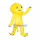 Carnival Yellow Lion Mascot Costume Carnival Yellow Lion Mascot Costume