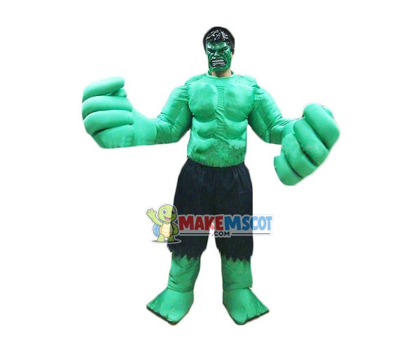 Power Muscle Hulk Mascot Costume Power Muscle Hulk Mascot Costume