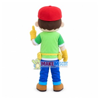 Dedicated Repair Staff Mascot Costume Dedicated Repair Staff Mascot Costume
