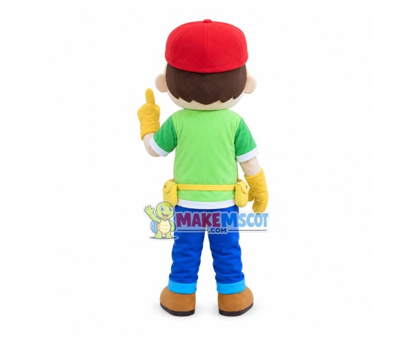 Dedicated Repair Staff Mascot Costume Dedicated Repair Staff Mascot Costume