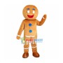 Christmas Gingerbread Man Mascot Costume