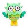 Whole Green Small Owl Mascot Costume