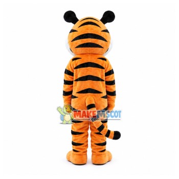Tiger With Blue Nose Mascot Costume Tiger With Blue Nose Mascot Costume