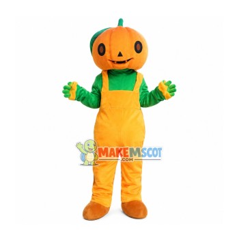 Funny Pumpkin Head Doll Mascot Costume Funny Pumpkin Head Doll Mascot Costume