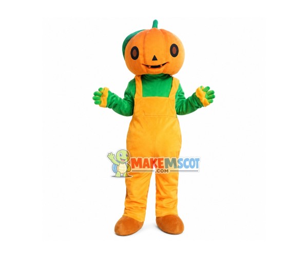 Funny Pumpkin Head Doll Mascot Costume Funny Pumpkin Head Doll Mascot Costume