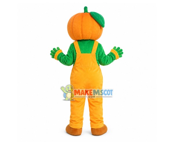 Funny Pumpkin Head Doll Mascot Costume Funny Pumpkin Head Doll Mascot Costume