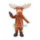 Hale Horns Moose Mascot Costume Hale Horns Moose Mascot Costume