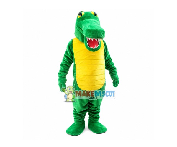 Power Crocodile Mascot Costume