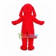 Nice Red Dog With Collar Mascot Costume Nice Red Dog With Collar Mascot Costume