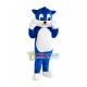 Blue Cat Cartoon Mascot Costume Blue Cat Cartoon Mascot Costume
