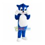 Blue Cat Cartoon Mascot Costume