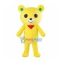 Adult Cartoon Yellow Bear Mascot Costume