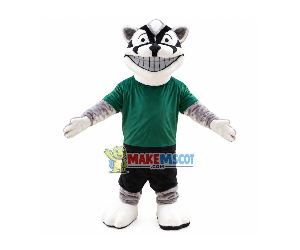 Smug Skunk Adult Mascot Costume