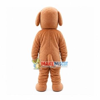 Brown Dog Mascot Costume For Pet Shop