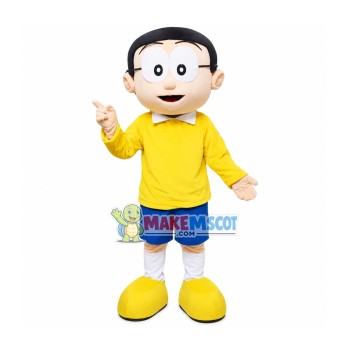 Nobita Nobi Mascot Doraemon Costume