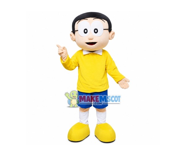 Nobita Nobi Mascot Doraemon Costume Nobita Nobi Mascot Doraemon Costume