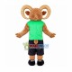Power Brown Ram Mascot Costume Power Brown Ram Mascot Costume