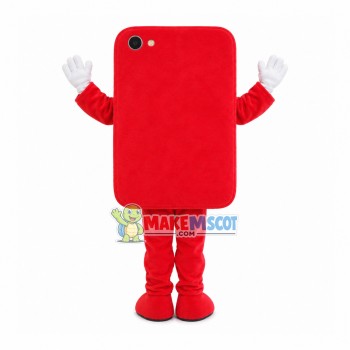 Customized Red Phone Mascot Costume