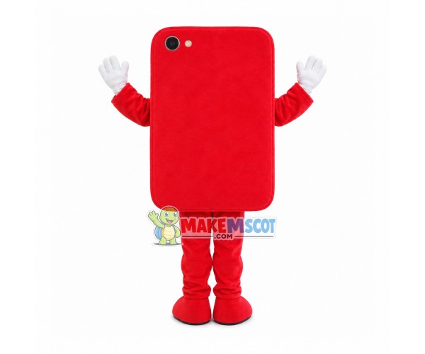 Customized Red Phone Mascot Costume