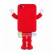 Customized Red Phone Mascot Costume