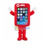 Customized Red Phone Mascot Costume