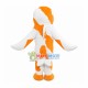 Special Orange & White Dolphin Mascot Costume Special Orange & White Dolphin Mascot Costume