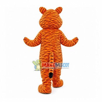 Striped Little Tiger Mascot Costume Striped Little Tiger Mascot Costume