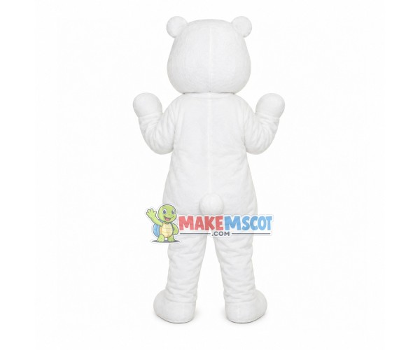 White Bear Cute Mascot Costume White Bear Cute Mascot Costume