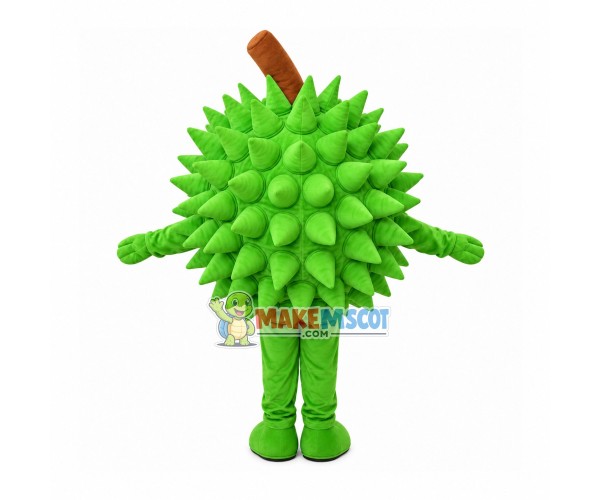 Green Durian Cartoon Mascot Costume