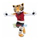 Tigress Mascot Cartoon Costume Tigress Mascot Cartoon Costume