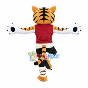 Tigress Mascot Cartoon Costume Tigress Mascot Cartoon Costume