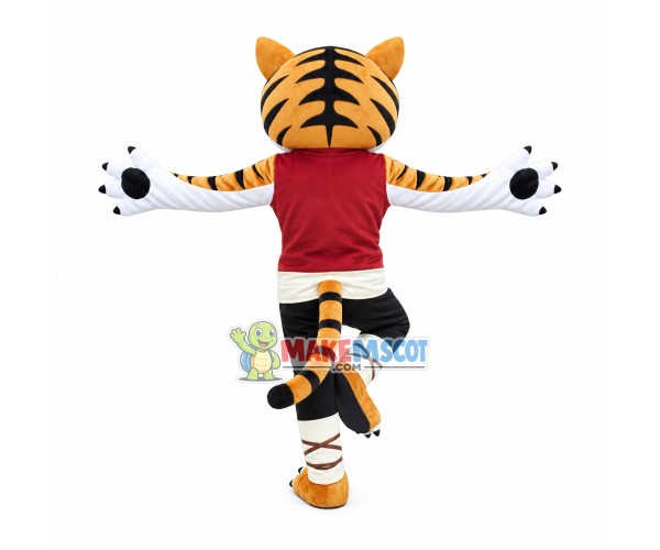 Tigress Mascot Cartoon Costume Tigress Mascot Cartoon Costume