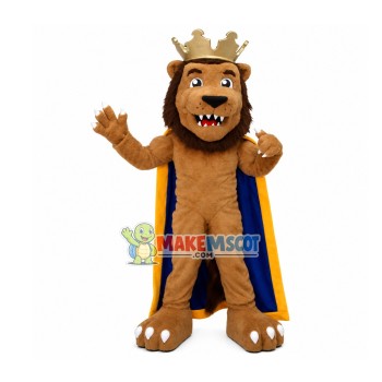 Ruler King Lion Mascot Costume