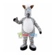 Weird Flat-headed Zebra Mascot Costume Weird Flat-headed Zebra Mascot Costume