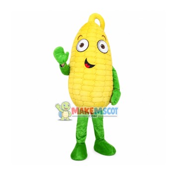 Adult Size Corn Mascot Costume Adult Size Corn Mascot Costume
