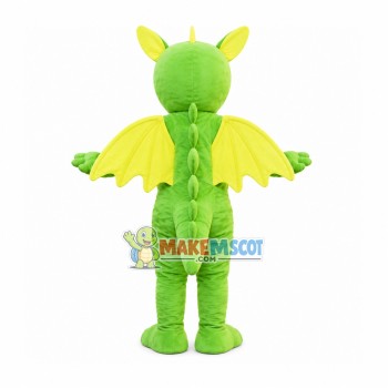 Special Look Green Dragon Mascot Costume Special Look Green Dragon Mascot Costume