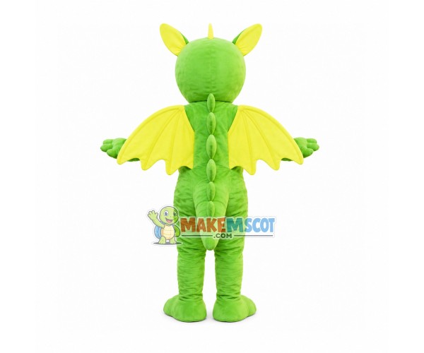 Special Look Green Dragon Mascot Costume