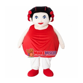 Big Breasted Landlady Mascot Costume