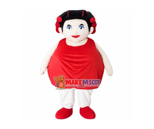 Big Breasted Landlady Mascot Costume