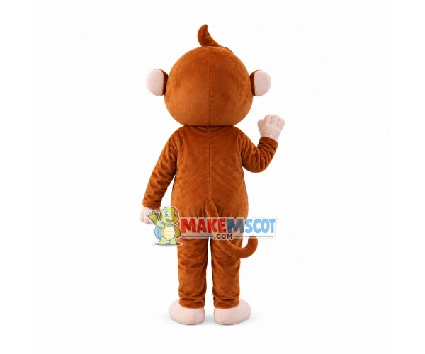 Barking Teeth Monkey Mascot Costume Barking Teeth Monkey Mascot Costume