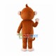 Barking Teeth Monkey Mascot Costume Barking Teeth Monkey Mascot Costume