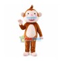 Barking Teeth Monkey Mascot Costume