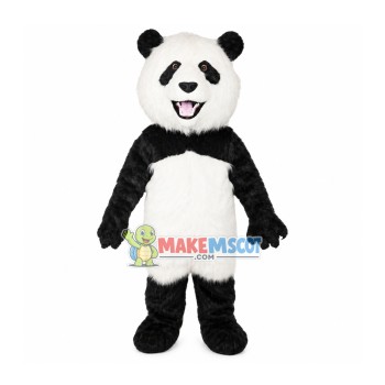 Long Fur Panda Mascot Costume Long Fur Panda Mascot Costume
