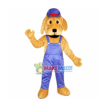 Pet Dog In The Purple Pants Mascot Costume