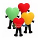 Colored Love Mascot Breathable Costume Colored Love Mascot Breathable Costume