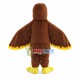 Walking Furry Eagle Mascot Costume Walking Furry Eagle Mascot Costume