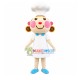 Cake Chef Girl Mascot Costume