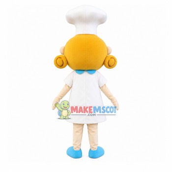 Cake Chef Girl Mascot Costume Cake Chef Girl Mascot Costume