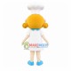 Cake Chef Girl Mascot Costume