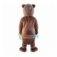Gentle Beaver Adult Mascot Costume Gentle Beaver Adult Mascot Costume